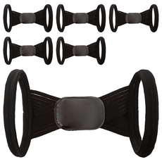 Dr.PRO 防駝美姿肩帶, 牽引肩胛骨 自然挺胸, 預防駝背 優雅體態, 魔鬼氈設計 調整方便, M~L, 6個