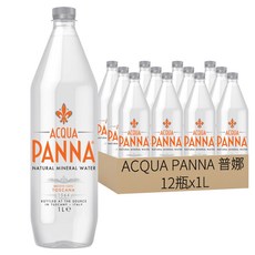 ACQUA PANNA 普娜 天然礦泉水, 1L, 12瓶