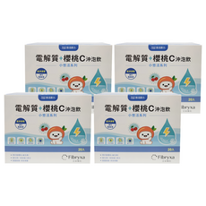 悠活原力 小悠活 電解質+櫻桃C沖泡飲, 7g, 20包, 4盒