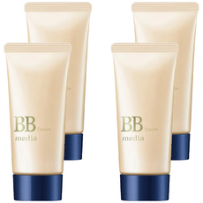 media 媚點 台灣公司貨 自然光感美肌BB霜 SPF35 PA++, 01 亮膚色, 35g, 4件
