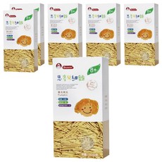 Nnutrinini 脆妮妮 思麥兒細麵 陽光南瓜 8個月以上寶寶適用 添加鈣鐵維生素 無鹽細麵條, 180g, 6盒