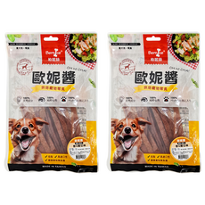 Bernice 柏妮絲 歐妮醬 香Q雞切條 狗零食 BN-851, 雞肉, 110g, 2包