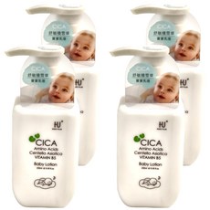 KU.KU Duckbill 酷咕鴨 KUKU PLUS 舒敏積雪草寶寶乳液, 含胺基酸維他命B5, 250ml, 4瓶