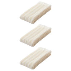 MUJI 無印良品 棉絨毛浴巾, 米黃色, 1入, 3條