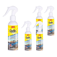 Castle 家適多 車用抑菌除臭香氛噴霧, 氧化分解菸味, SGS無毒認證, 180ml, 5瓶