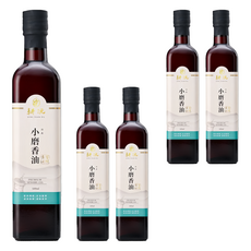 GENG YUAN 耕沅 頂級小磨香油 500ml (5瓶) - 古法精製，香氣濃郁，提升料理風味