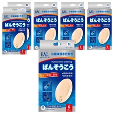 BAC 倍爾康 濕潤療法親水性敷料 手/屈伸關節用 6入, 6盒