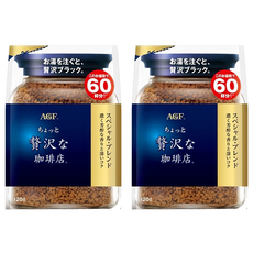 AGF 微奢華咖啡店 箴言藍袋咖啡, 2包, 120g, 1入