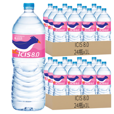 LOTTE 樂天 ICIS 8.0 礦泉水, 1L, 48瓶