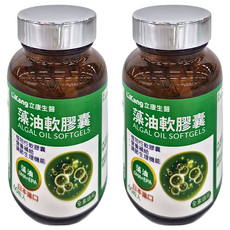 LiKang 立康生醫 藻油軟膠囊, 515mg, 60顆, 2罐