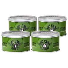 OIL CAN GROOMING 綠罐 髮泥, 100ml, 4罐