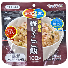 SATAKE 佐竹 梅干風味飯, 100g, 1包