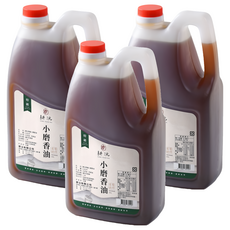 GENG YUAN 耕沅 特級小磨香油 3桶, 2.8L