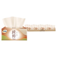 倍潔雅 純粹Pure無漂白抽取式衛生紙, 1入, 128包