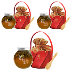 Mr.HONEY 蜂蜜先生 蜜漬提籃組-蜂蜜漬百香果, 240g, 3組