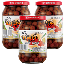 丸莊醬油 香樹子, 配粥配飯佳餚佐料, 素食好幫手, 380g, 3罐