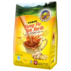元帥牌 南洋拉茶風味功夫奶茶 四合一 薑風味, 30g, 12包, 1袋