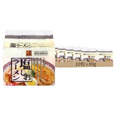 創意一品 鹽味拉麵 Set 5包, 日本原裝進口, 經典鹽味, 即沖即食, 10包