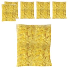 加厚拋棄式多用途保鮮膜 黃色,6包,彈性束口設計,適用多種尺寸碗盤, 13 x 2.5cm, 43cm