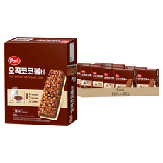 Post 五穀可可球棒, 25g, 10入