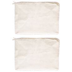 SHIMOYAMA 滌麻可視被子收納袋, 米色, 2個