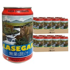 LASEGAR 草莓風味清涼水, 320ml, 48罐
