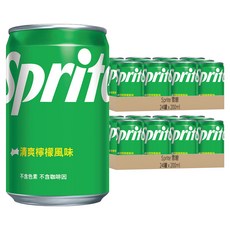 Sprite 雪碧 迷你罐 原味, 200ml, 48罐