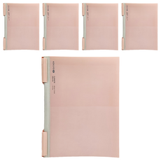KOKUYO 國譽 ME 文件夾A4 299 x 220 x 8mm, 粉紅沙灘, 5個
