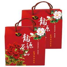 龍源茶品 鑫龍源 各大山頭高山茶葉禮盒組, 烏龍150g x 5包 + 紅茶30g x 1包, 2盒