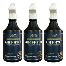 優淨坊 氣炸鍋專用速效去油汙噴霧, 3個, 500ml