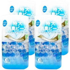 CB 特大型消臭珠, 晨露清香, 300g, 4罐