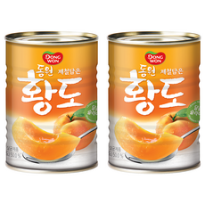 Dongwon 東遠 黃桃罐頭, 400g, 2罐
