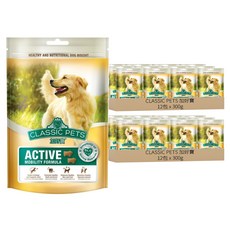 CLASSIC PETS 加好寶 狗餅乾 關節保健配方 防潮夾鏈設計, 300g, 24包