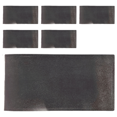 Lan CHYn 連勤牌文具 PP 11孔直式電腦夾 LC-911, 黑色, 6本