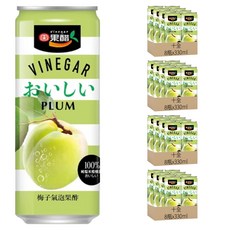 十全 氣泡果酢 梅子 100%釀造米醋, 330ml, 32瓶