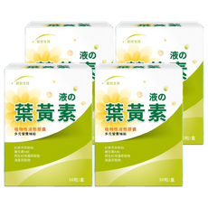 統欣生物科技 液態葉黃素膠囊, 30顆, 585mg, 4盒