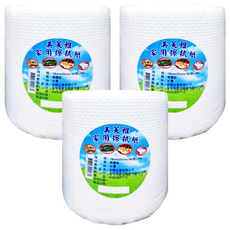 美芙雅 家用擦拭紙 19cmx25cm 無塵紙, 180張, 3個