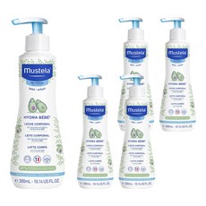 mustela 慕之恬廊 慕之幼 爽身潤膚乳, 300ml, 5瓶