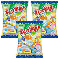 Kracie 葵緹亞 知育菓子 創意DIY 金魚造型小達人, 單件, 3包