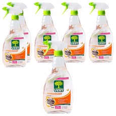L'ARBRE VERT 綠活維 廚房清潔噴霧, 有效滲透髒污, 噴霧設計, 740ml, 6瓶