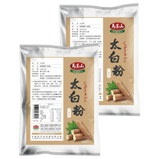 馬玉山 太白粉, 1kg, 2個