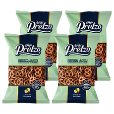 不囉嗦 檸檬椒鹽風味蝴蝶餅 125g*4包 (休閒零食、團購美食)