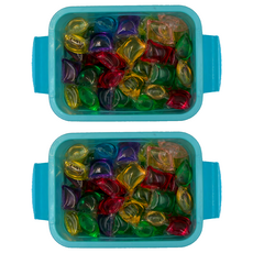 7822 Shop 生活選物 12倍濃縮洗衣膠球 洗衣球 洗衣液 洗衣豆 洗衣凝膠球 香水型洗衣凝珠 洗衣膠囊 濃縮洗衣精 五味綜合, 100顆, 2盒