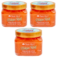 Tree Hut 樹上小屋 乳油木蜜糖身體磨砂膏 Bikini Reef 510g, 3件