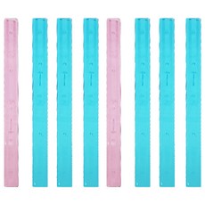 家乘生活 廣東大牌尺 34mm 4支, 粉色 + 藍色, 2組