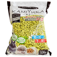 Clean Moff 小動物專用紙床 Set 500g 開心果色 適用於倉鼠、黃金鼠、刺蝟, 1包