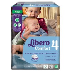 Libero 麗貝樂 Comfort 黏貼型尿布 7~11kg, 第4階段, 26片