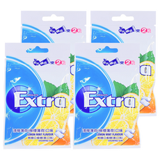 Extra 益齒達 潔淨 清檸薄荷, 28g, 4包
