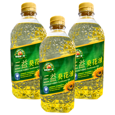 得意的一天 三益葵花油, 1.58L, 3瓶