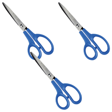 CANARY 長谷川刃物 剪刀 左手專用, 日本製造 細長尖端設計, C-170L, 3支